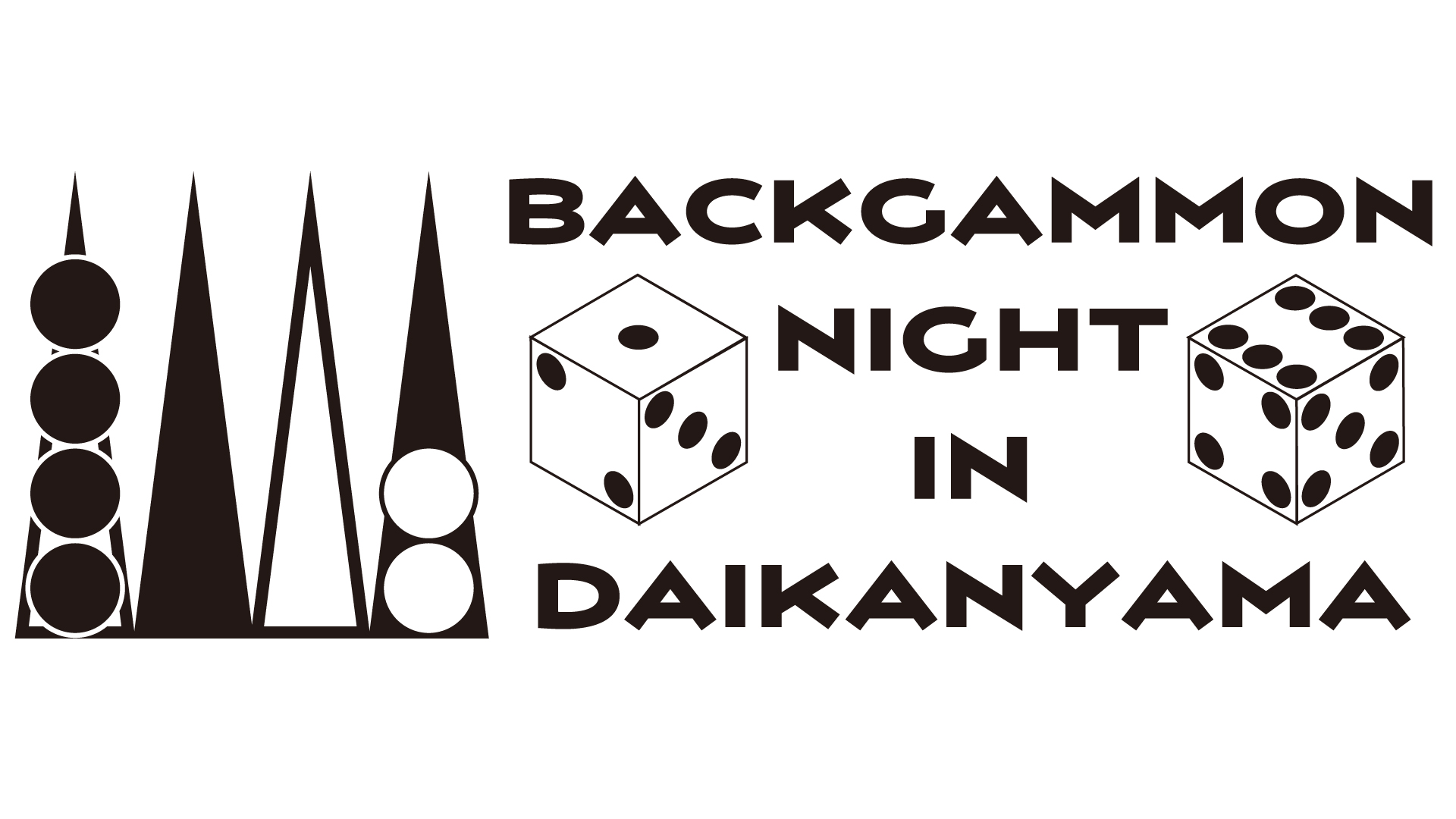 Portfolio_14『バックギャモン』イラストロゴ